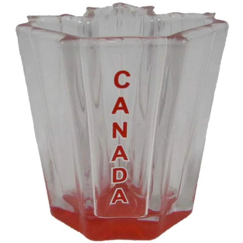 Maple Leaf Shaped Shot Glass