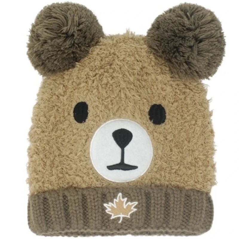 Kids' Bear Toque With Ears