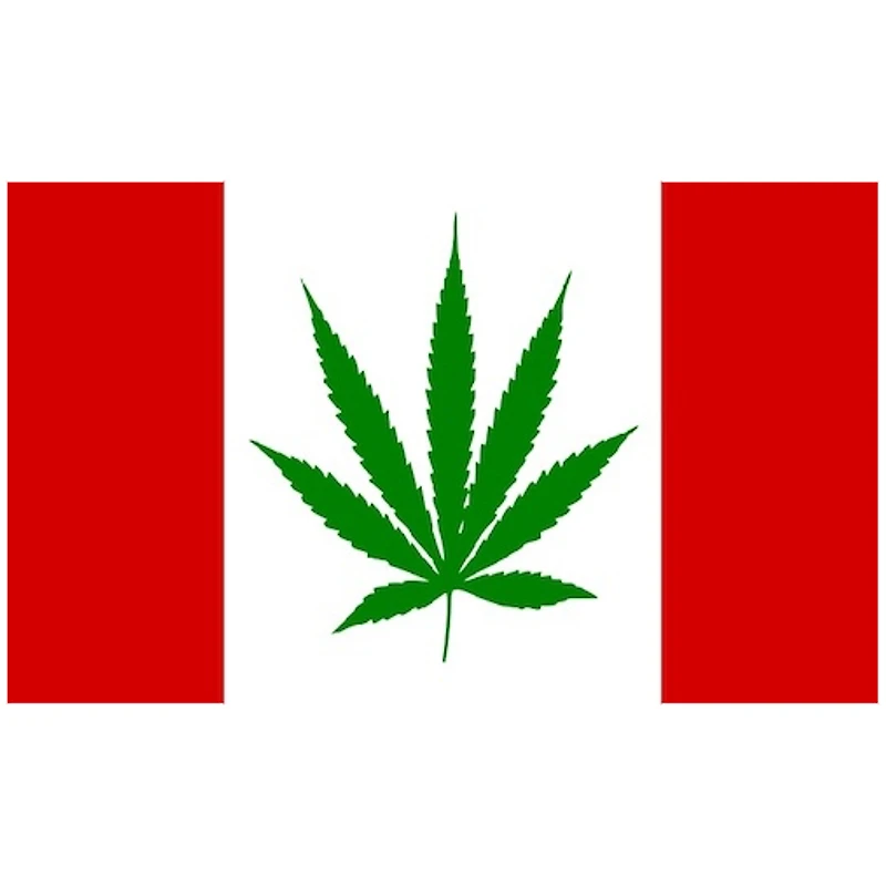 Marijuana Canada Flag 3' x 5'