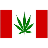 Marijuana Canada Flag 3' x 5'