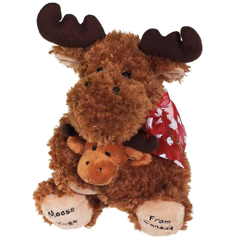 Plush Canada Baby Moose Hug