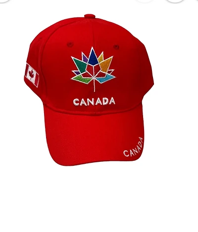 Canada Mosaic Maple Leaf Baseball Cap