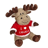 Oatmeal Sweater Moose Plush