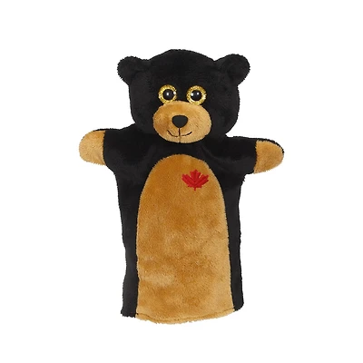Black Bear Hand Puppet