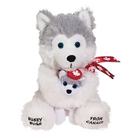 Mini Husky &amp; Baby Plush