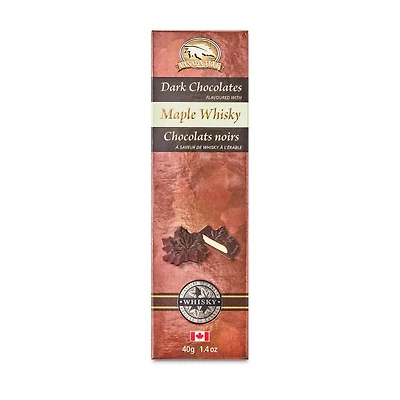 Maple Whisky Dark Chocolates