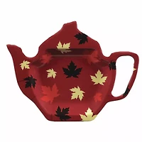 Scattered Leaves Tea Bag Holder