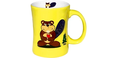 Mug 3D Cartoon Beaver