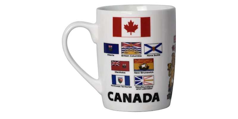 Mug Coat of Arms &amp; Provincial Flags