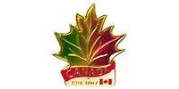 Metal Magnet Triple Colour Maple Leaf