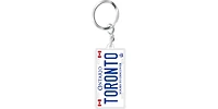 License Plate Keychain Toronto