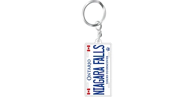 License Plate Keychain Niagara Falls