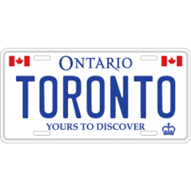 License Plate Toronto