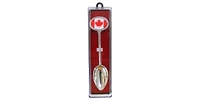 Metal Souvenir Spoon Canada Flag