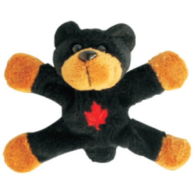 Plush Magnet Black Bear