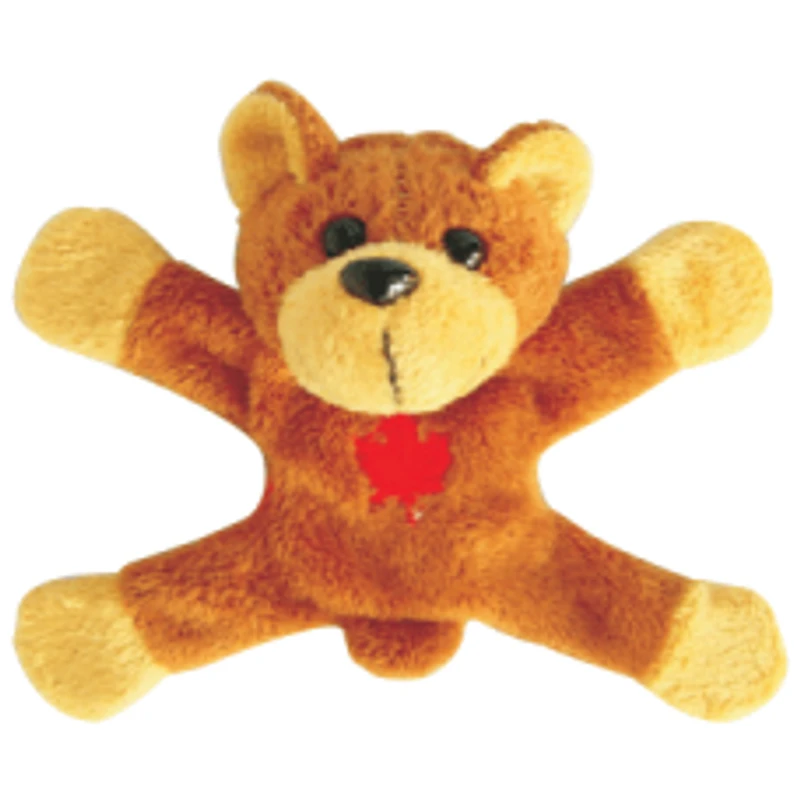 Plush Magnet Brown Bear