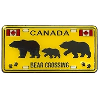 Metal Magnet: Bear Crossing