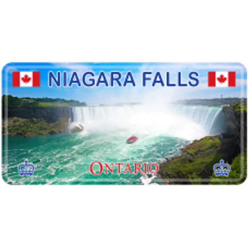 License Plate Niagara Falls