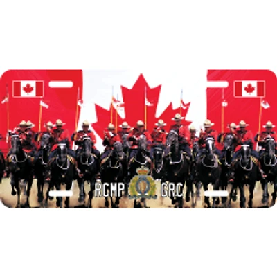 License Plate RCMP