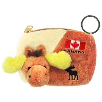 Plush Coin Purse Moose