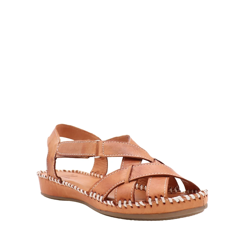 Sandale Confort Flavie – Cuir Souple & Détails Artisanaux