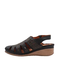 Chaussure Jill  – Cuir Gravé & Perforé