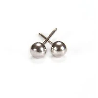 Maquillage Ball white gold 4mm. 14k | Faces Cosmétiques