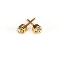 Maquillage Cristal Bezel 3 mm gold 14 K | Faces Cosmétiques