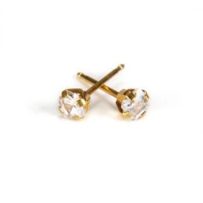 Maquillage 3X3mm CZ Tiffany Princess Cut 24k | Faces Cosmétiques