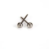 Maquillage Ball polished titanium 3 mm.   | Faces Cosmétiques