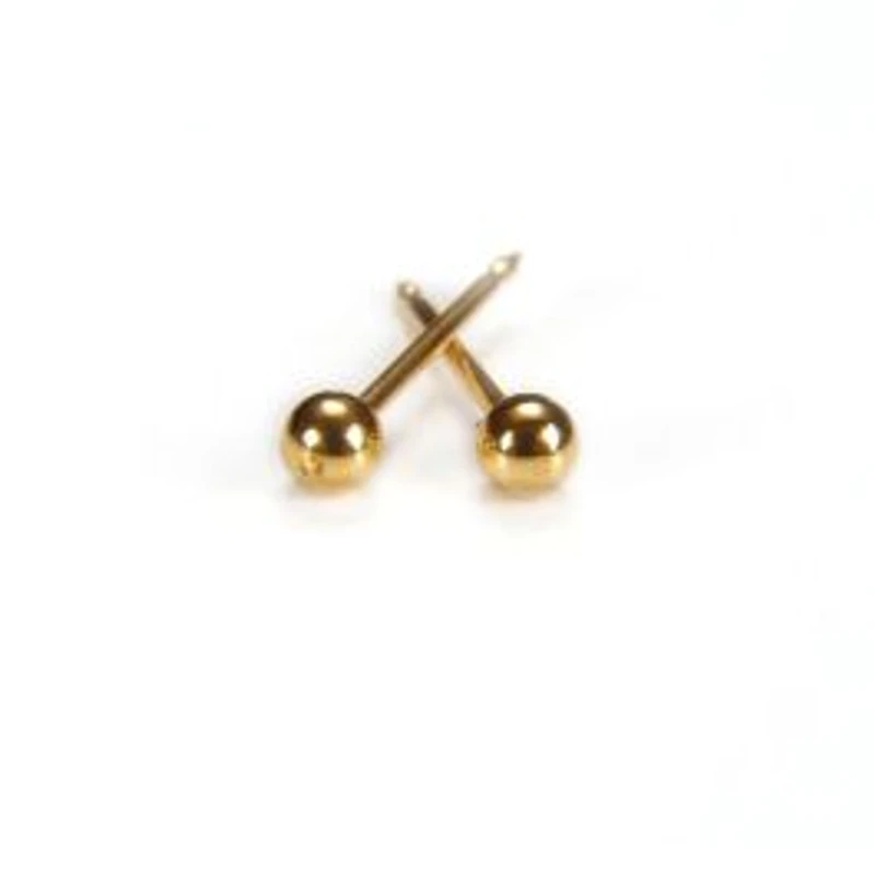 Maquillage Ball yellow gold 3mm. 14k | Faces Cosmétiques