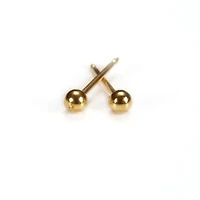 Maquillage Ball yellow gold 3mm. 14k | Faces Cosmétiques