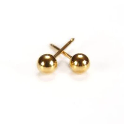 Maquillage Ball yellow gold 4mm. 14k | Faces Cosmétiques