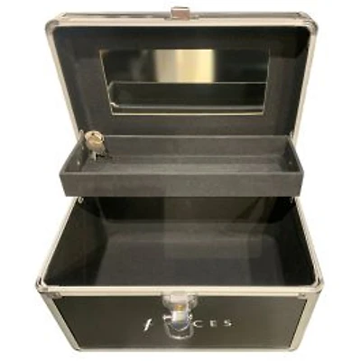 Maquillage Small black make-up storage case | Faces Cosmétiques