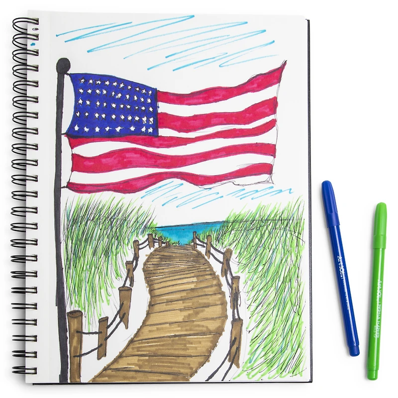 Premiere® Spiral Bound Hardcover Sketch Book 9in x 12in