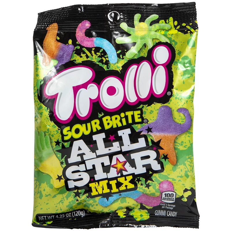 trolli sour brite all star mix 4.25oz