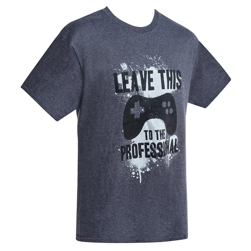 'Leave This To The Professional' Gamer Graphic Tee