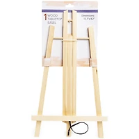 wooden tabletop easel 15in x 9in