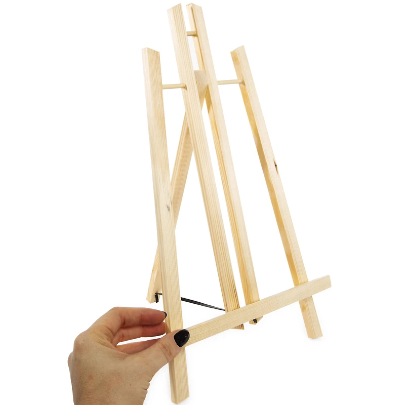 wooden tabletop easel 15in x 9in