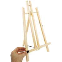 wooden tabletop easel 15in x 9in