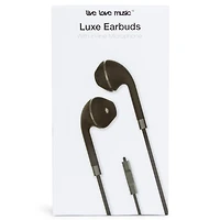 earbuds with mic, soft comfortable earbuds, live love music luxe music,  inline mic line microphone, smartphone best for android, cheap five below under 20, 5, 10, reddit, budget 2018,