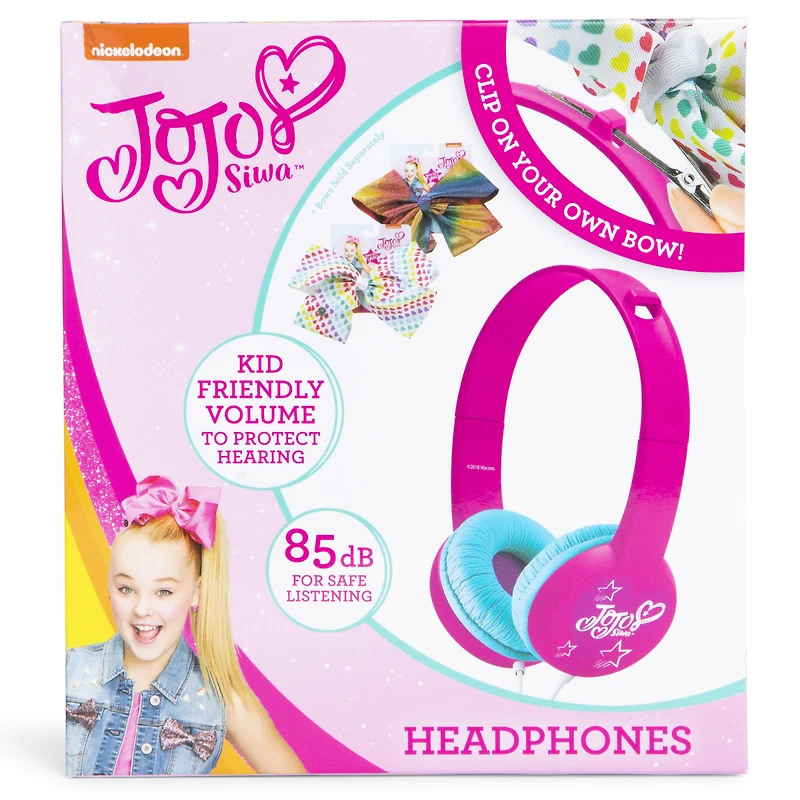 jojo siwa kid-safe headphones