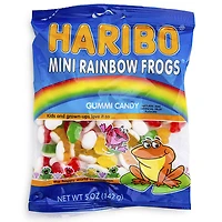 Haribo® Mini Rainbow Frogs Gummi Candy 5oz Bag