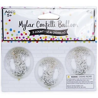 Confetti Balloons 3-Pack