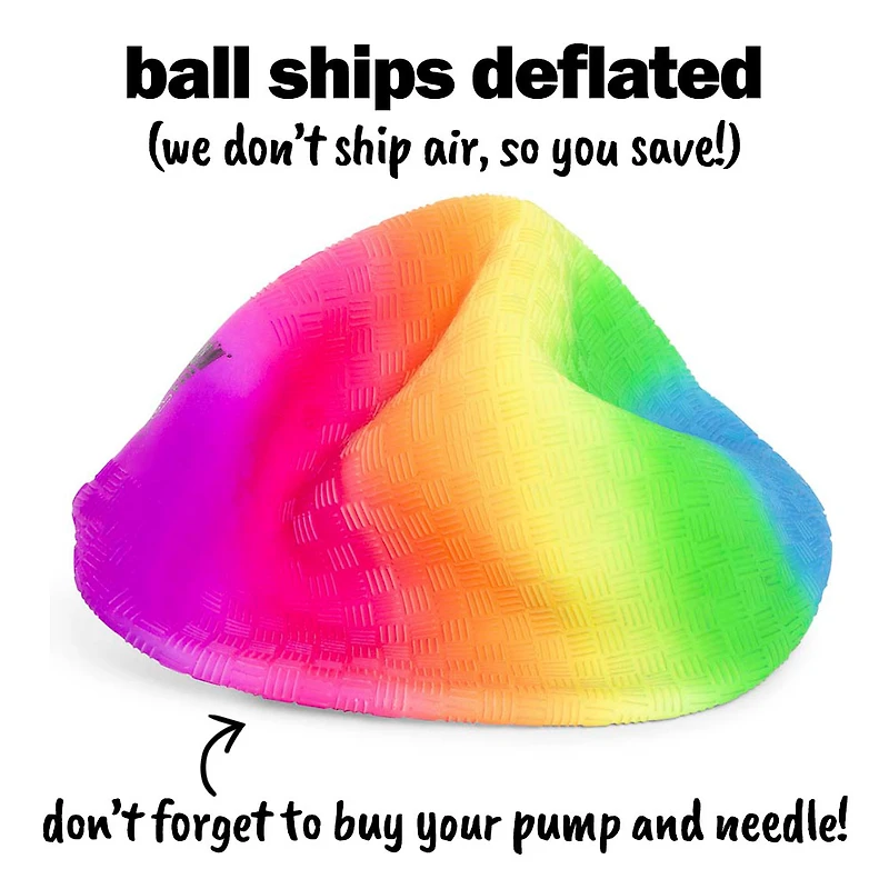 rainbow playground ball 8.5in