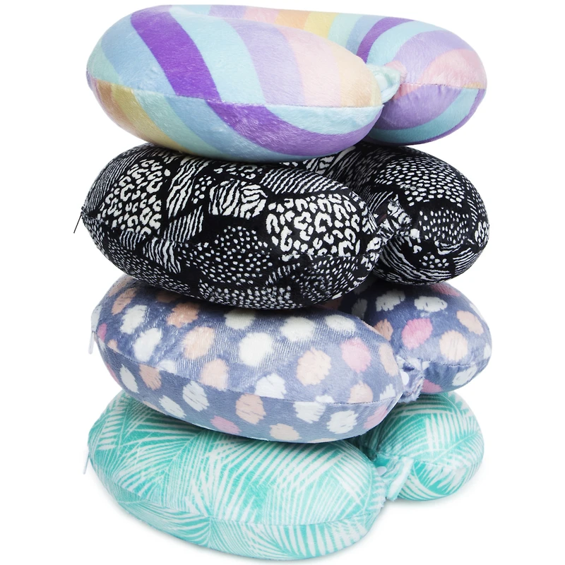 printed travel pillow 13in x 15in