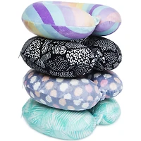 printed travel pillow 13in x 15in