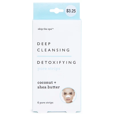 Coconut & Shea Butter Deep Cleansing Pore Strips