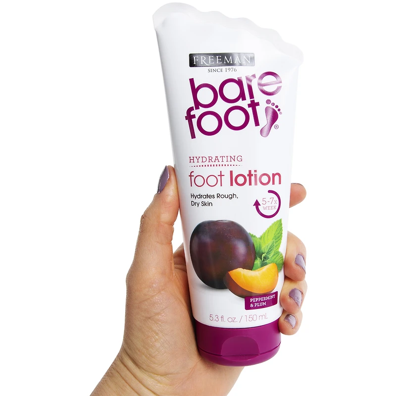 Freeman® Bare Foot® Peppermint & Plum Hydrating Foot Lotion 5.3oz