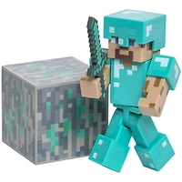 minecraft toy, figure, gift, toys, gamer, gaming, enderman blacksmith gamer mini figures, five below toys for boys